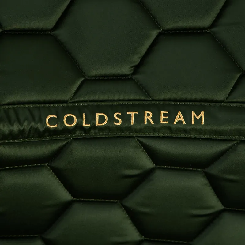 Coldstream Marygold Dressage Saddle Pad - Fern Green-2